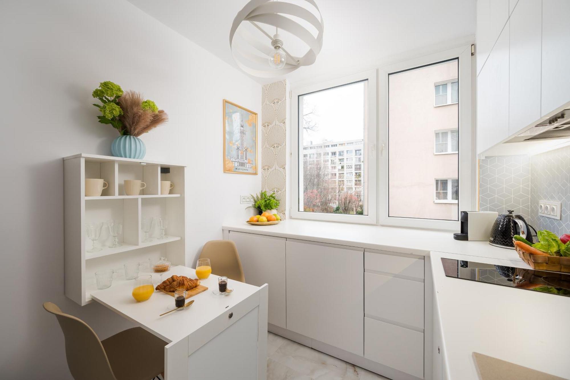 Grand 5min From Station With A Balcony& Air Conditioning Apartament Warszawa